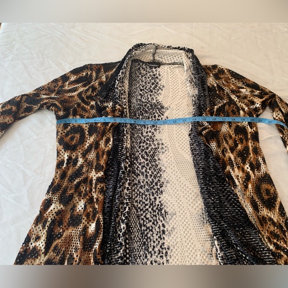 Animal print cardigan - Picture 5 of 9